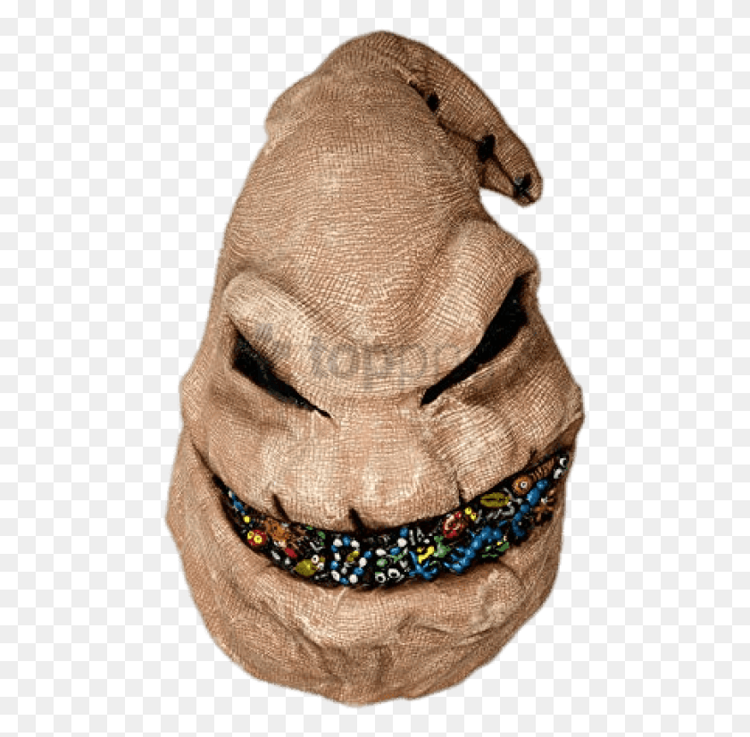 475x765 Free Oogie Boogie Boogyman Mask Image With Oogie Boogie, Sack, Bag, Accessories HD PNG Download