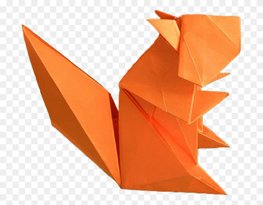 704x594 Free Origami Squirrel Images Transparent Transparent Background Origami, Paper, Box HD PNG Download