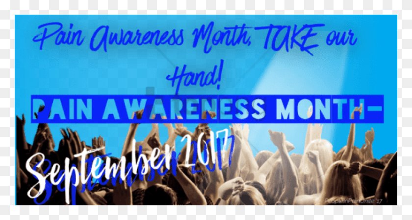850x425 Free Pain Awareness Month 2018 Images Pain Awareness Month 2018, Crowd, Advertisement, Poster HD PNG Download