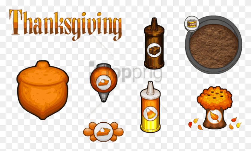 850x487 Free Papa39s Donuteria Thanksgiving Image With Papa Donuteria, Text, Weapon, Weaponry HD PNG Download