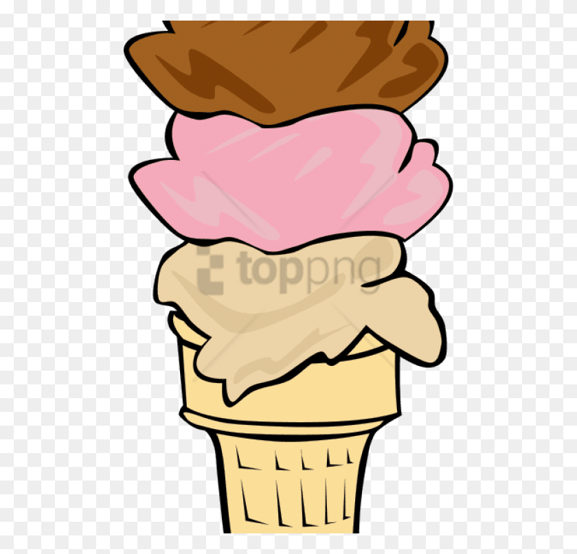 480x747 Free Peaceful Design Dessertdesertfree Ice Cream Cone Clip Art, Sweets, Food, Confectionery HD PNG Download