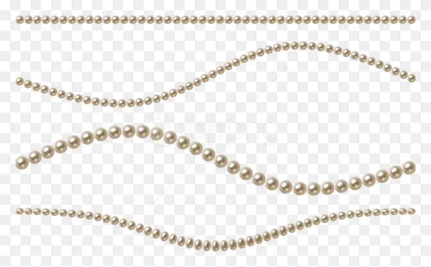 850x504 Free Pearl String Images Background Pearl Necklace, Chain, Accessories, Accessory HD PNG Download