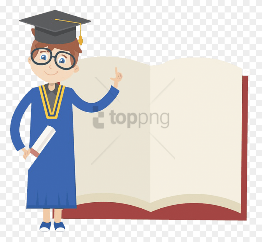 850x781 Free Pendidikan Kartun Image With Transparent Education Related, Graduation, Person, Human HD PNG Download