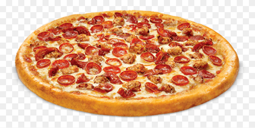 847x393 Descargar Png / Pizza De Pepperoni Hd Png