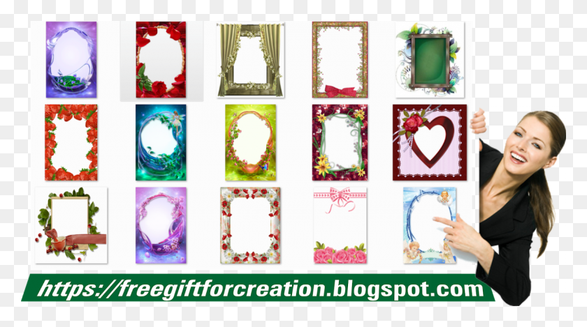 1200x630 Free Photo Frame Format Clip Arts Pack Фоторамка, Человек, Человек, Текст, Hd Png Download