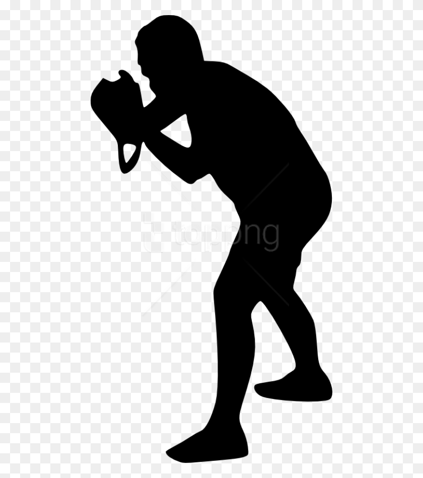 480x889 Free Photographer With Camera Silhouette, Person, Human, Kneeling HD PNG Download