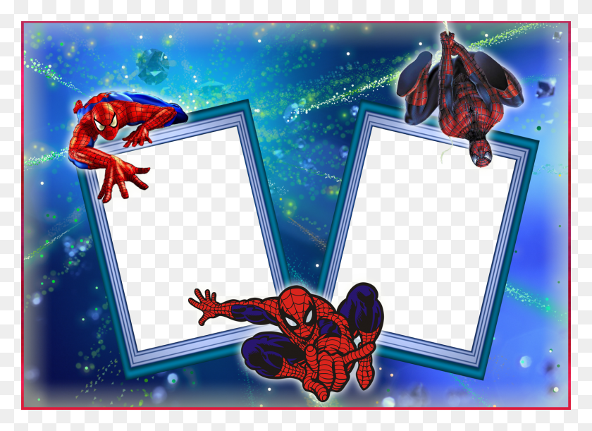 1500x1060 Free Photos Man Child Marvel Photo Effects Spiderman Spiderman Birthday Frame, Graphics, Person HD PNG Download