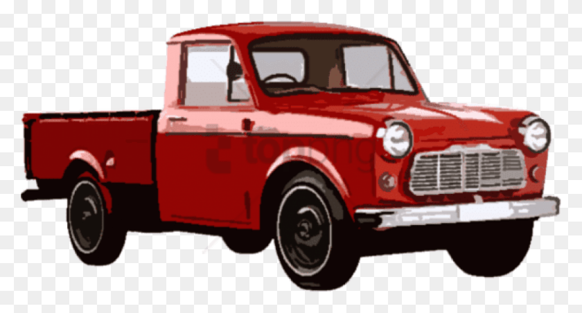 850x428 Free Pick Up Truck Images Background Vintage Pickup Truck, Vehicle, Transportation, Fire Truck HD PNG Download