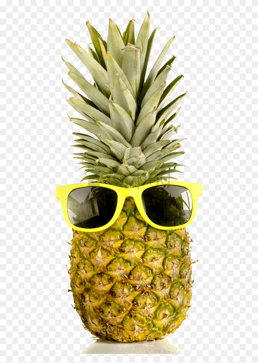 480x1122 Free Pineapple Wearing Sunglasses Pineapple Wearing Sunglasses, Plant, Accessories, Accessory HD PNG Download