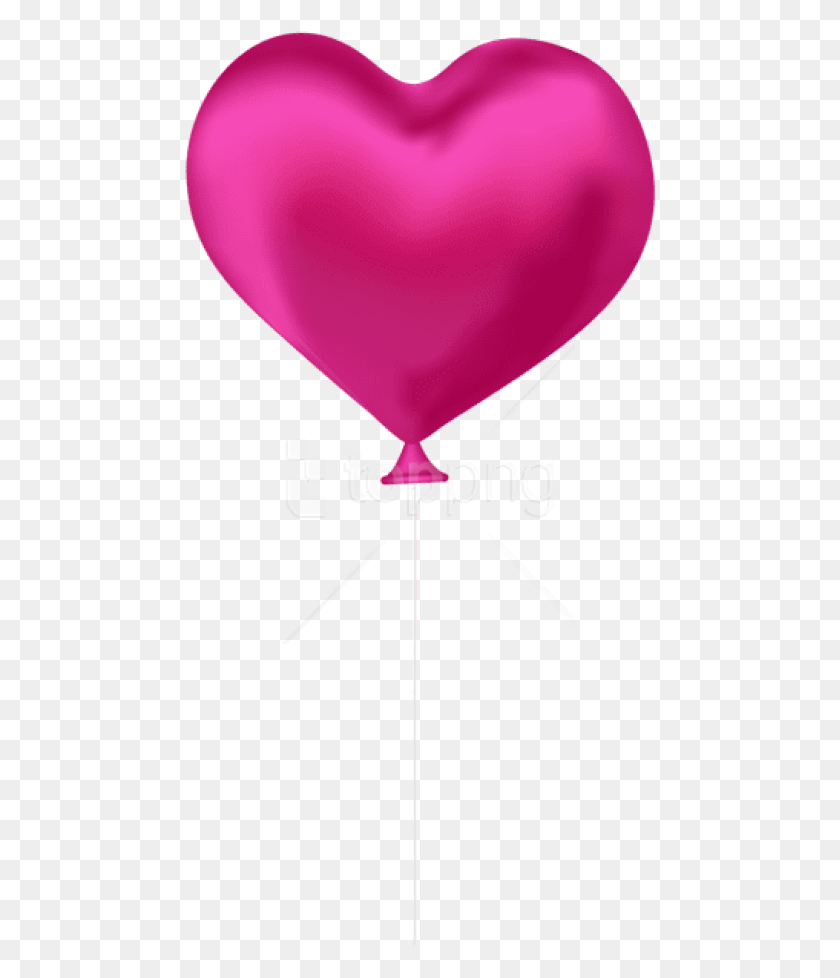 471x918 Free Pink Heart Balloon Images Background Pink Heart Balloon, Ball, Lamp, Heart HD PNG Download