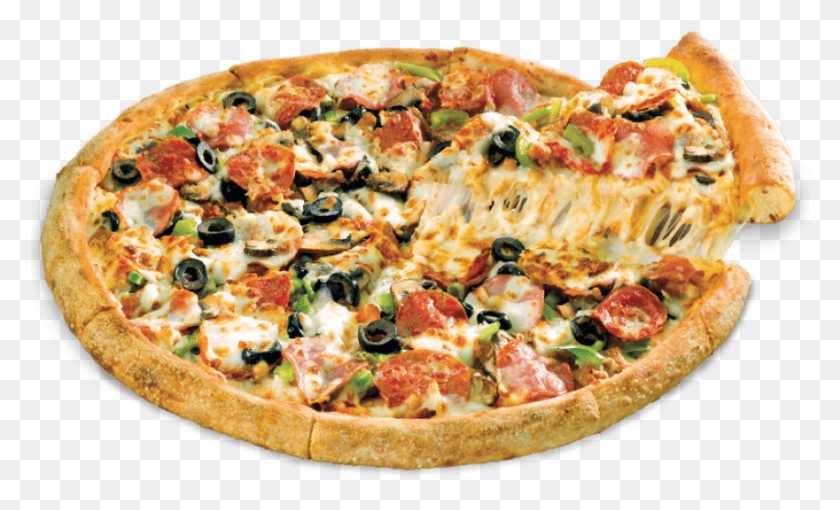 851x491 Free Pizza Pic Images Transparent, Food, Meal, Dish HD PNG Download