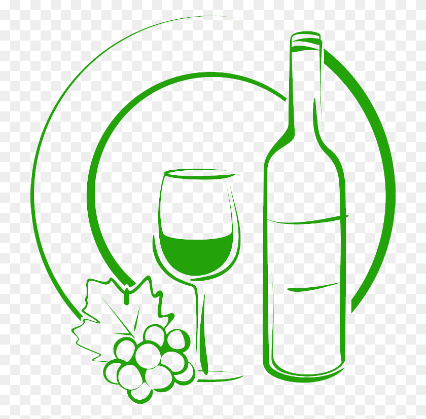 721x767 Free Plate And Wine Glass Clip Art Clipart Wine Glass And Grapes Clip Art, Wine, Alcohol, Beverage HD PNG Download
