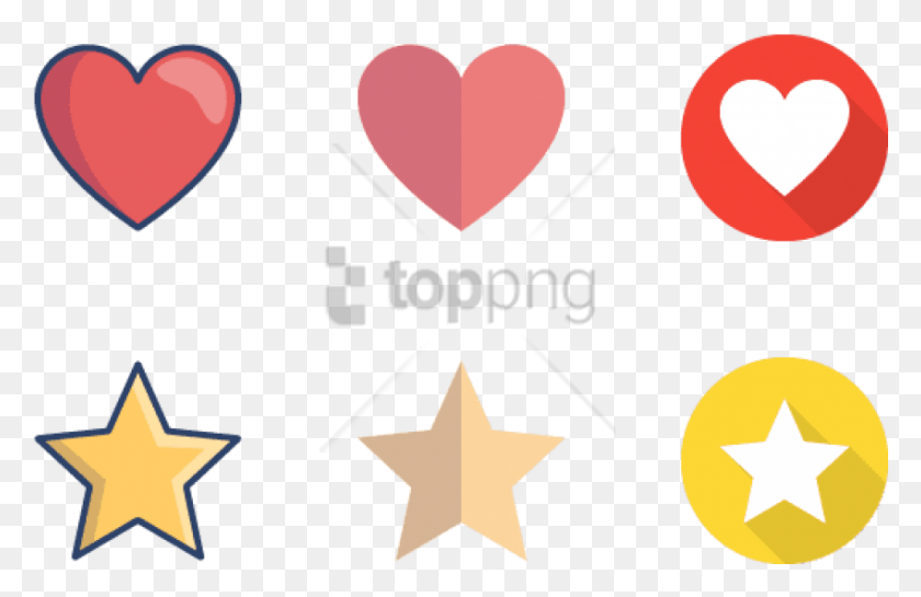 850x529 Free Points Types Icons Heart, Symbol, Star Symbol HD PNG Download