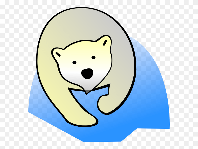 600x573 Free Polar Bear Clipart Polar Bear, Giant Panda, Bear, Wildlife HD PNG Download