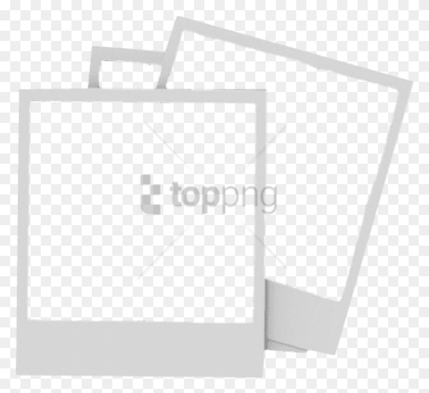 781x709 Free Polaroid Image With Transparent Background Paper, Text, Bag, Plan HD PNG Download