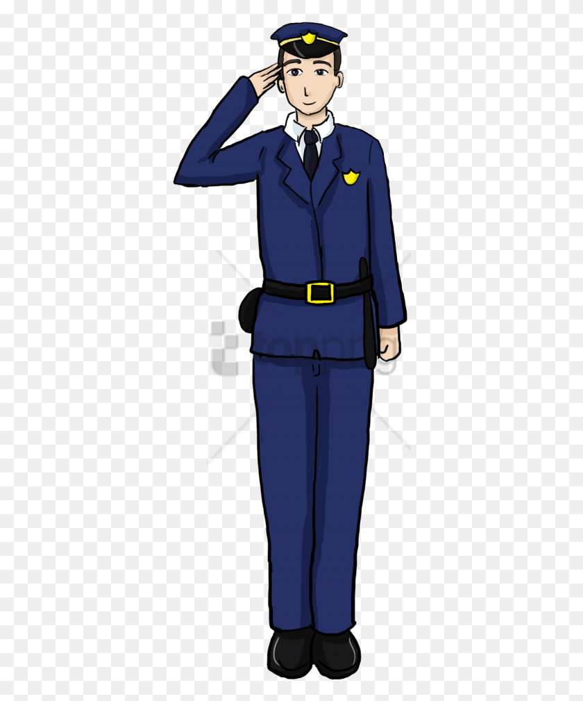 344x949 Free Policeman Image With Transparent Background Police Officer, Person, Tie, Accessories HD PNG Download
