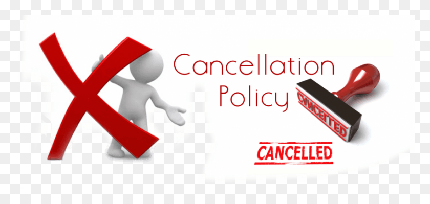 850x370 Descargar Png / Política De Cancelación De Imágenes De Antecedentes Política De Cancelación, Texto, Símbolo, Logotipo Hd Png