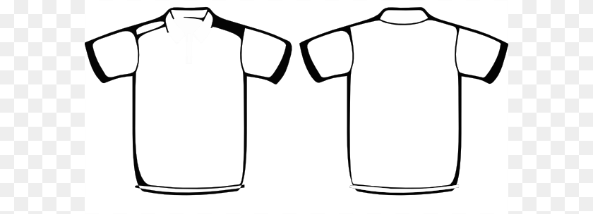 600x304 Free Polo Template Clipart Create Your Own Jersey Template, Clothing, Shirt, T-shirt, Accessories Transparent PNG