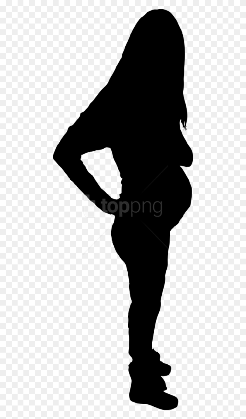 480x1366 Free Pregnant Woman Silhouette Woman Transparent Silhouette, Person, Human HD PNG Download