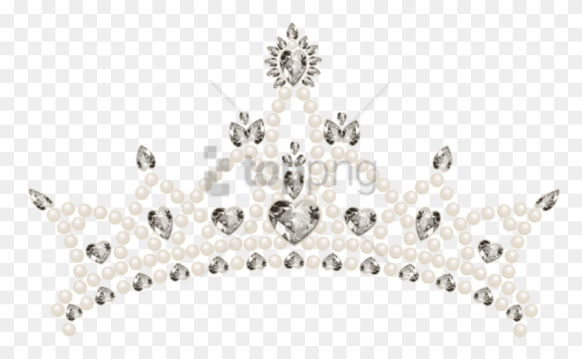 838x494 Free Princess Crown Transparent Image With Transparent Background Tiara, Chandelier, Lamp, Accessories HD PNG Download