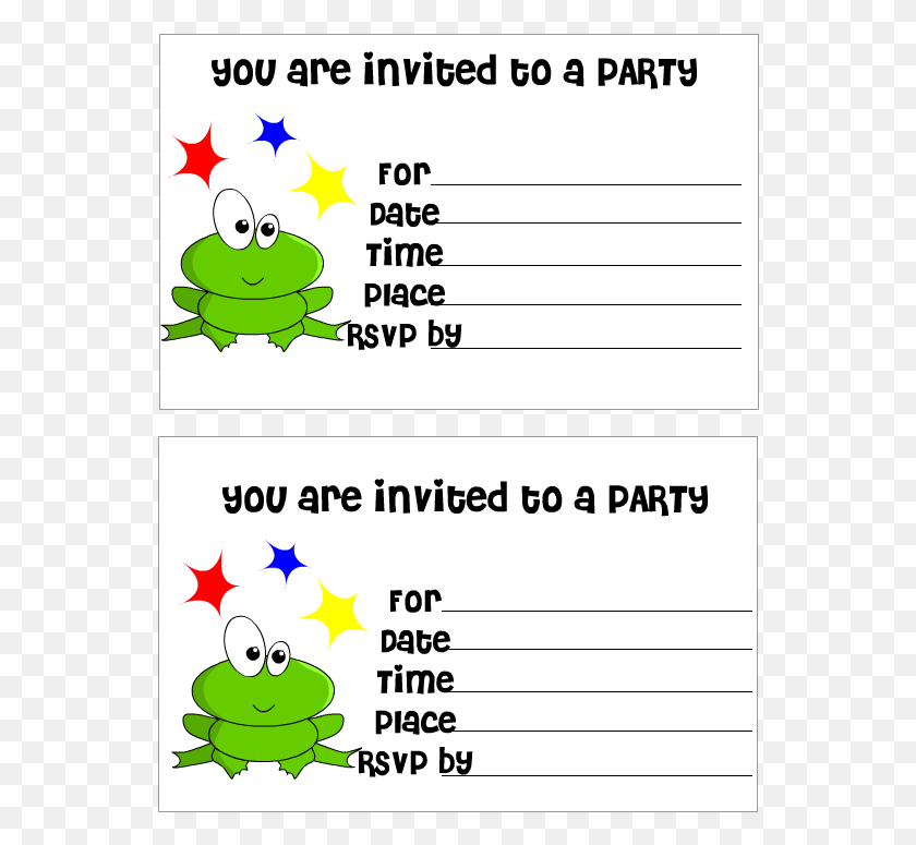 552x715 Free Printable Birthday Invitation Cards With Photo Printable Birthday Invitations, Text, Label, Number HD PNG Download
