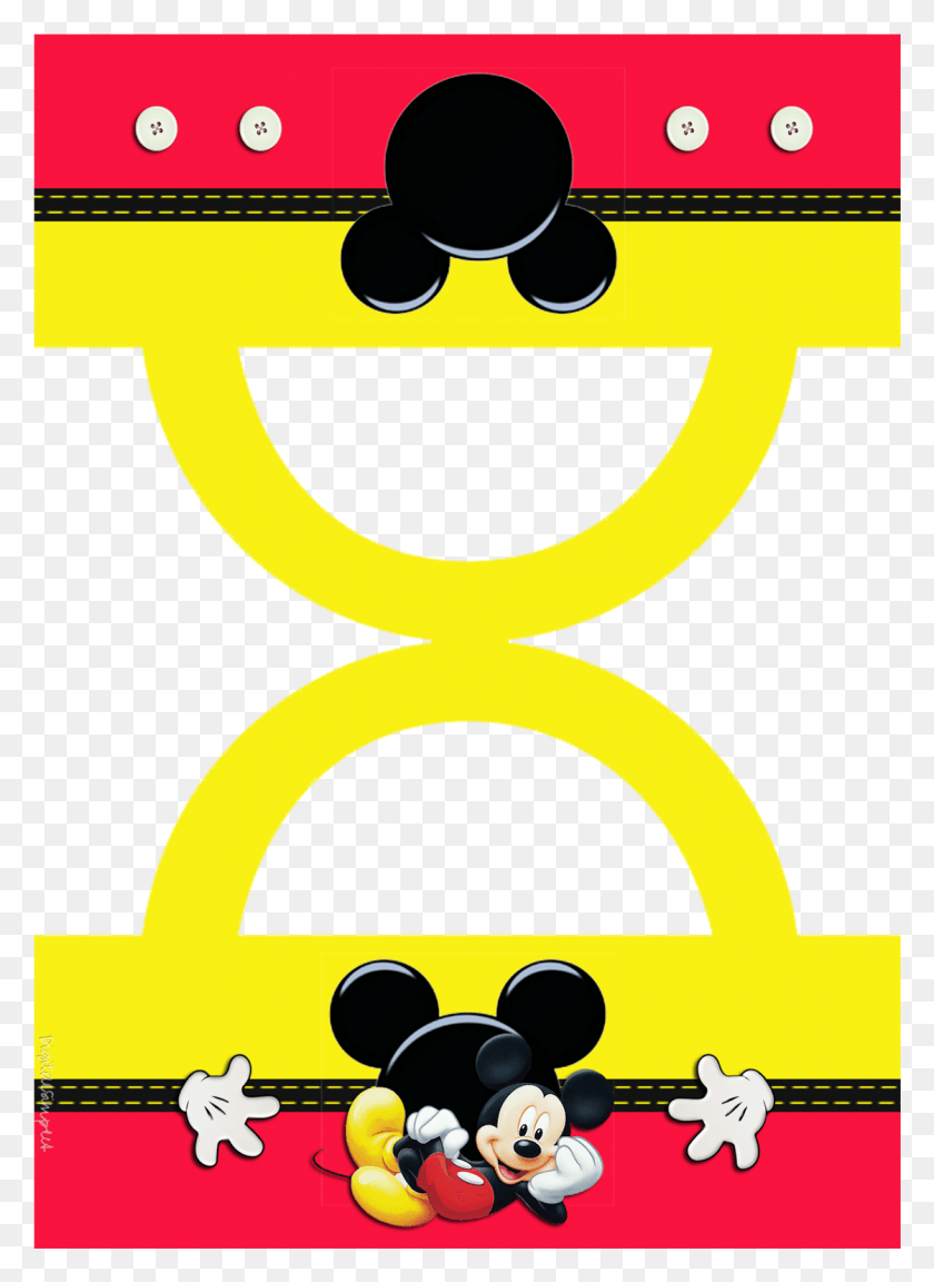 1120x1568 Free Printable Candy Bag Label Etiquetas Para Dulces De Mickey Mouse, Symbol, Logo, Trademark HD PNG Download