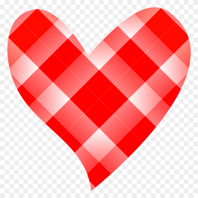 1038x1039 Free Printable Clipart And Coloring Pages Cute Checkered Heart, Balloon, Ball HD PNG Download