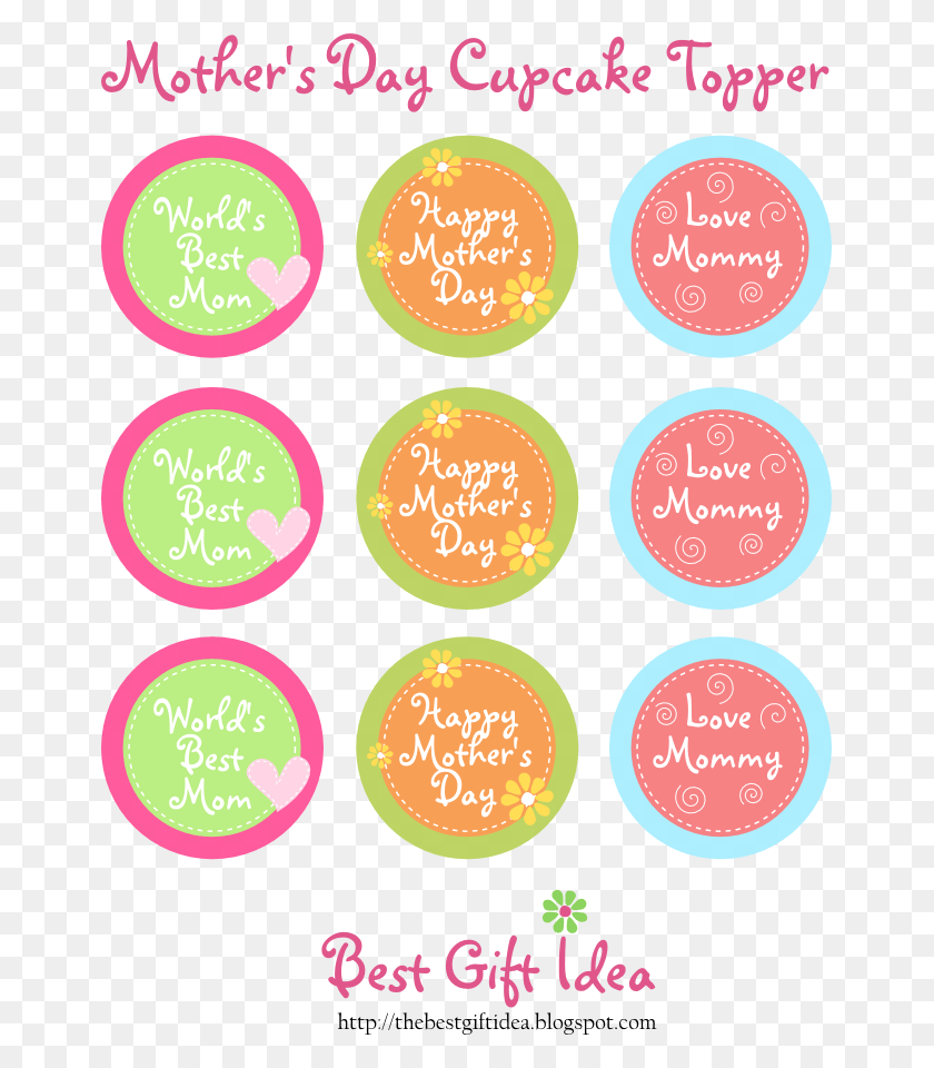 657x900 Free Printable Cupcake Toppers Mother39s Day Mother39s Day Cupcake Toppers Free Printables, Label, Text, Sticker HD PNG Download