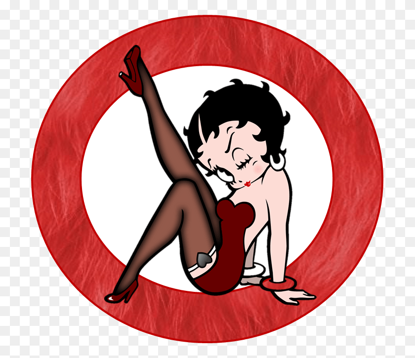713x665 Free Printable Mini Kit In Red Betty Boop, Person, Human, Judo HD PNG Download