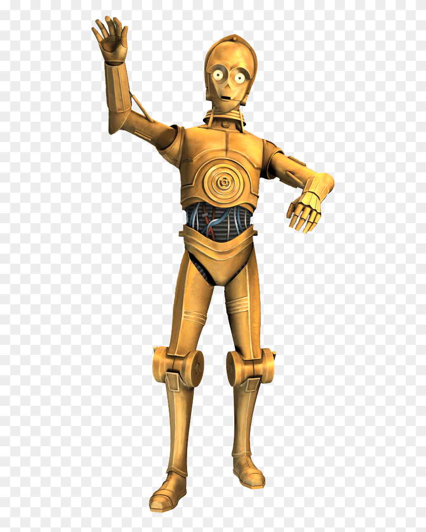 481x989 Free Printable Star Wars Clipart Star Wars Character Cartoon, Robot, Toy, Person HD PNG Download
