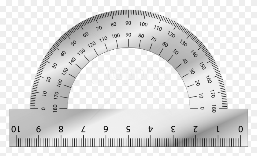 851x490 Free Protractor Images Transparent Protractor, Gauge, Clock Tower, Tower HD PNG Download