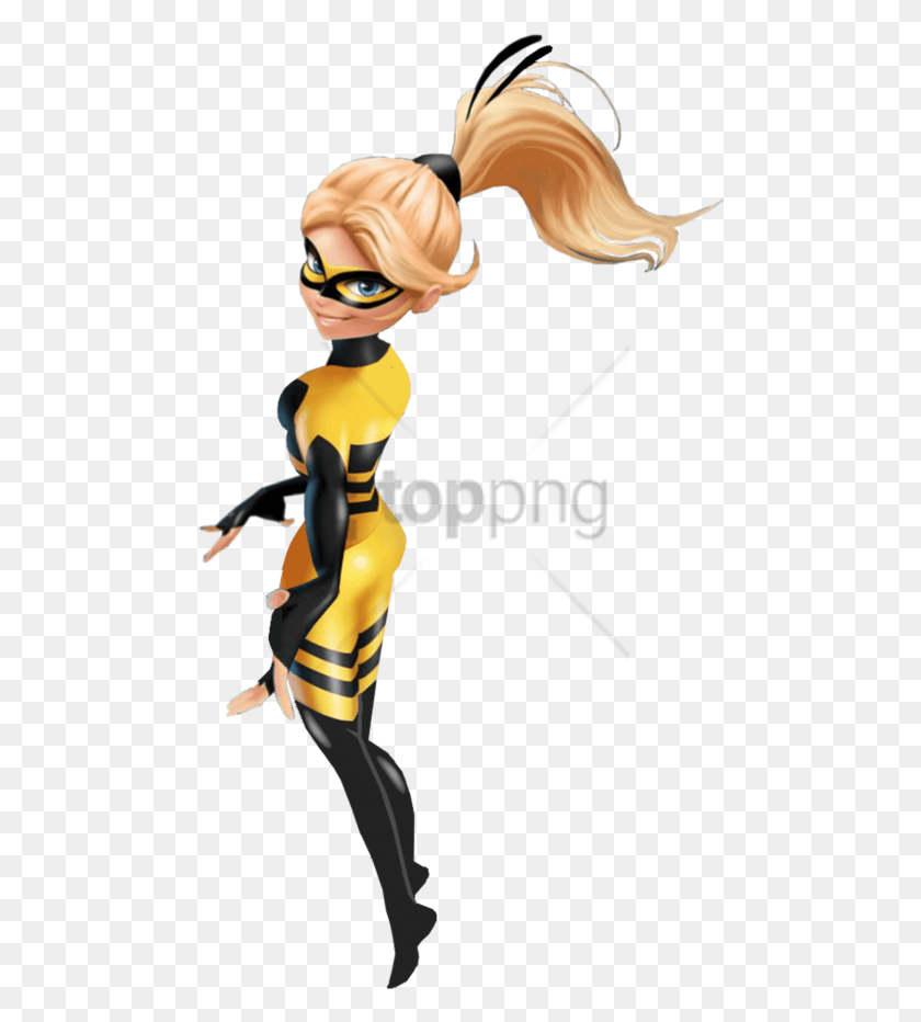480x872 Free Queen Bee Miraculous Chloe Queen Bee, Costume, Person, Human HD PNG Download