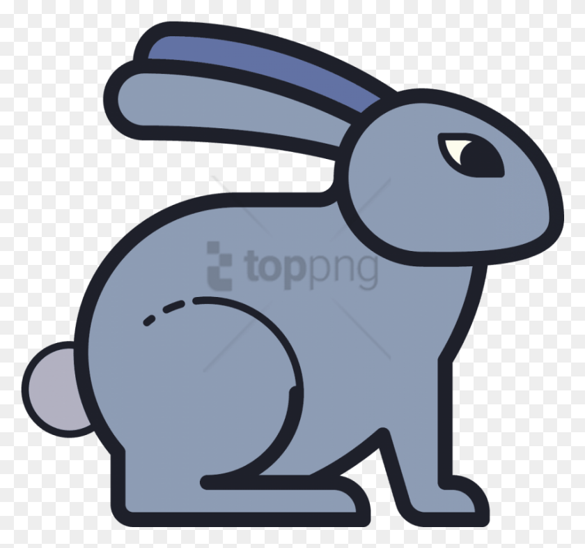 850x792 Free Rabbit Icon, Rodent, Mammal, Animal HD PNG Download