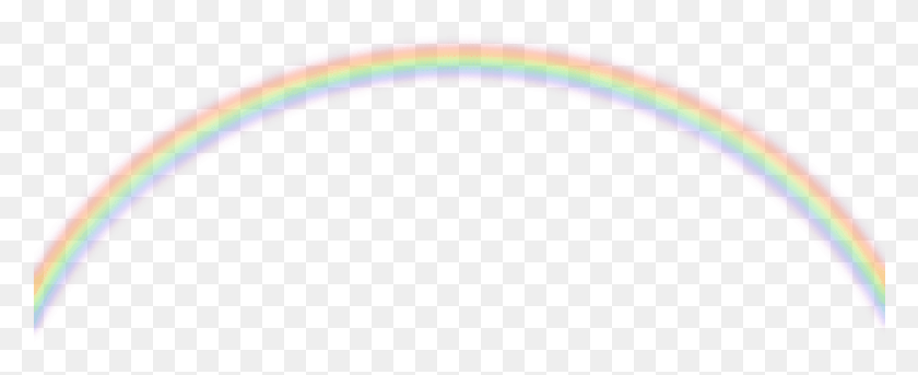 851x309 Free Rainbow Images Background Circle, Nature, Outdoors, Sky HD PNG Download