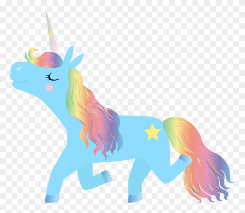 850x730 Free Rainbow Pony Transparent Clipart Cartoon, Clothing, Apparel, Hat HD PNG Download