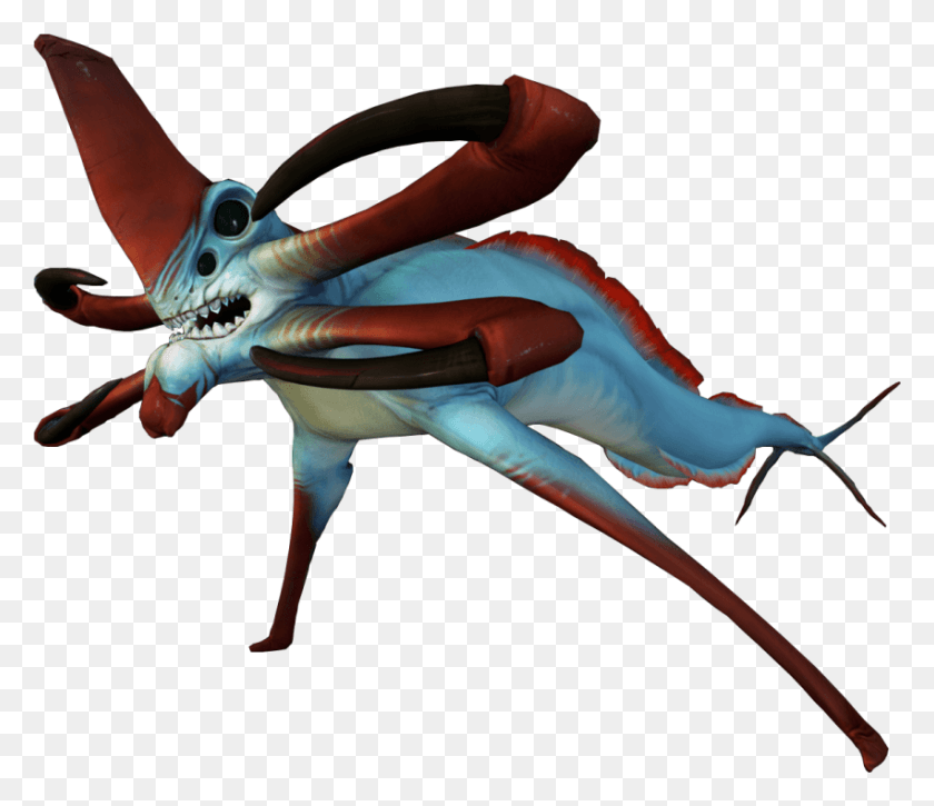 851x726 Free Reaper Leviathan No Background Subnautica Leviathan, Sea Life, Animal, Seafood HD PNG Download