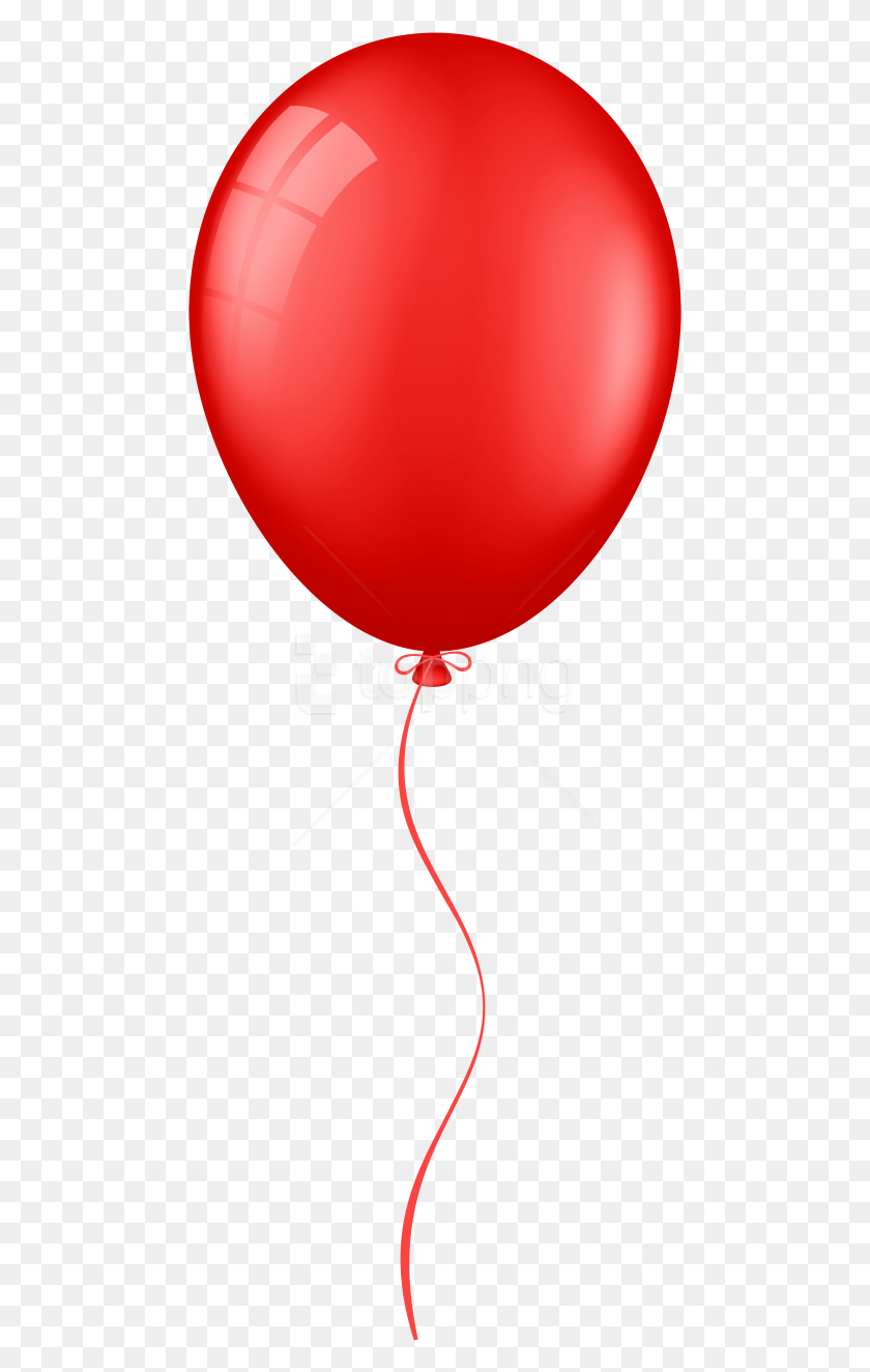 477x1264 Free Red Balloon Clipart Photo Transparent Background Red Balloon, Ball HD PNG Download