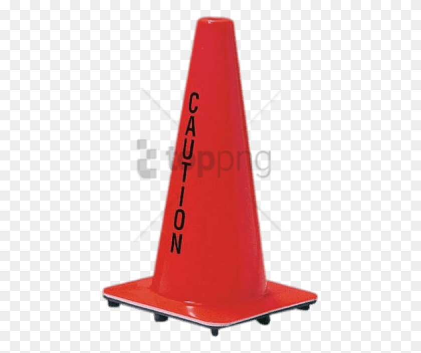 435x644 Free Red Caution Cone Image With Transparent Sail HD PNG Download