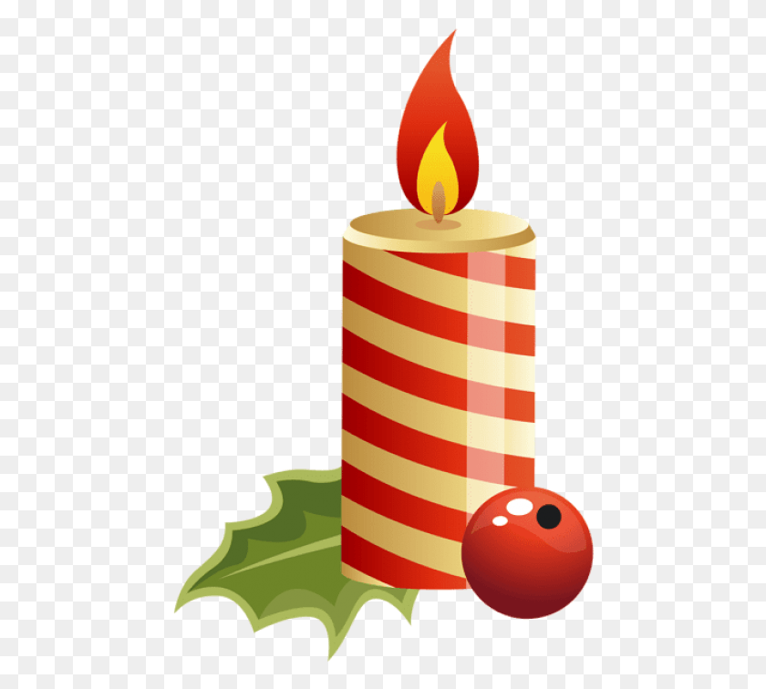463x696 Free Red Christmas Candle Christmas Candle Clipart HD PNG Download