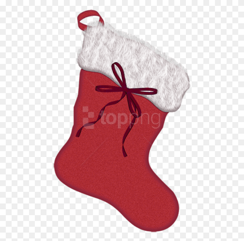 474x769 Free Red Christmas Stocking Christmas Stocking, Gift HD PNG Download