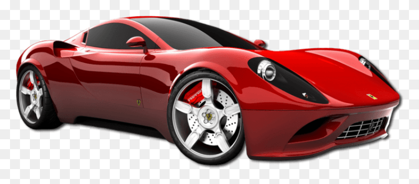 805x320 Free Red Cool Ferrari Dino Car Clipart Fix It Pro Pen, Vehicle, Transportation, Automobile HD PNG Download