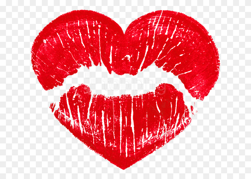 637x539 Free Red Heart Kiss Emoji Clipart Heart And Kiss Tattoo, Citrus Fruit, Fruta, Planta Hd Png Descargar