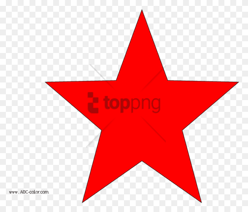 850x720 Free Red Star Cut Outs Image With Transparent Order Of Merit Lebanon, Symbol, Star Symbol, Cross HD PNG Download