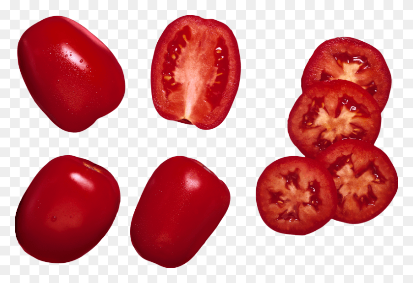 850x563 Free Red Tomatoes Images Transparent Tomato, Plant, Vegetable, Food HD PNG Download