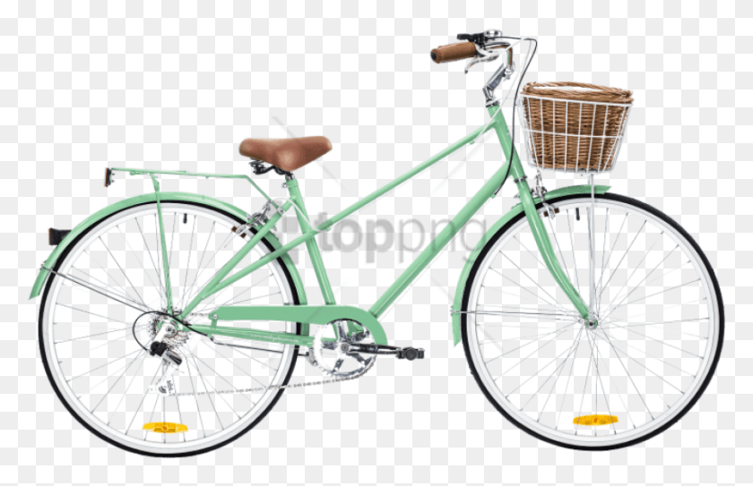 850x527 Descargar Png Reid Vintage Bike Image Con Transparente Reid Vintage Bike, Bicicleta, Vehículo, Transporte Hd Png