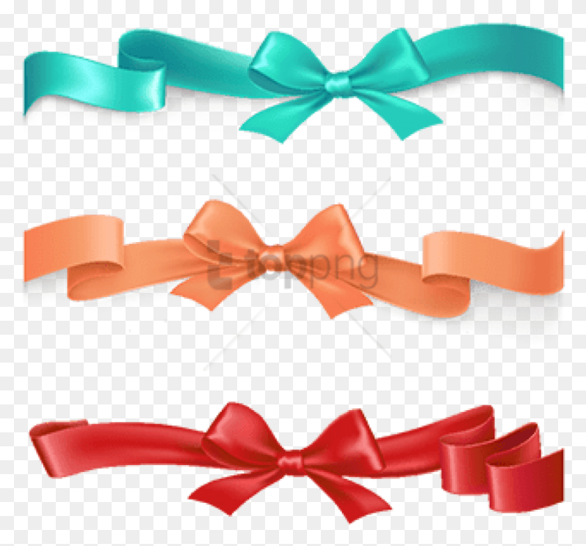 851x789 Free Ribbon Images Background Lazos Vector, Tie, Accessories, Accessory HD PNG Download