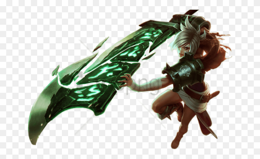 665x454 Free Riven Image With Transparent Background League Of Legends Riven, Dragon, Person, Human HD PNG Download