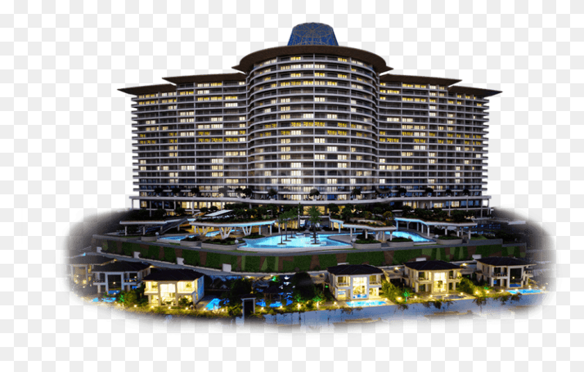811x495 Descargar Png Riviera Imperial Hotel Riviera Imperial Deluxe Hotel Amp Spa, Edificio, Ciudad, Urban Hd Png