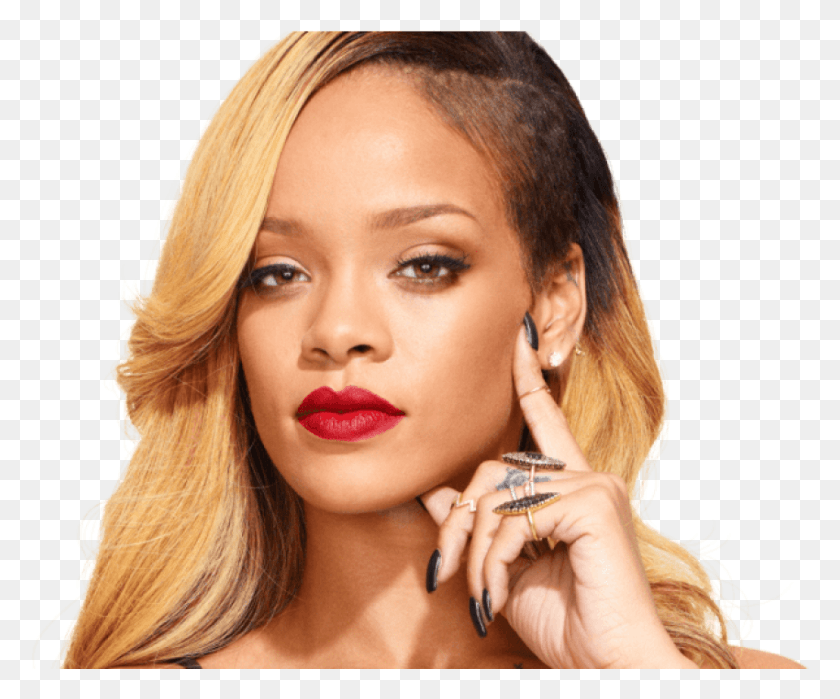 850x697 Free Robyn Rihanna Images Background Rihanna In Leather Dress, Face, Person, Human HD PNG Download