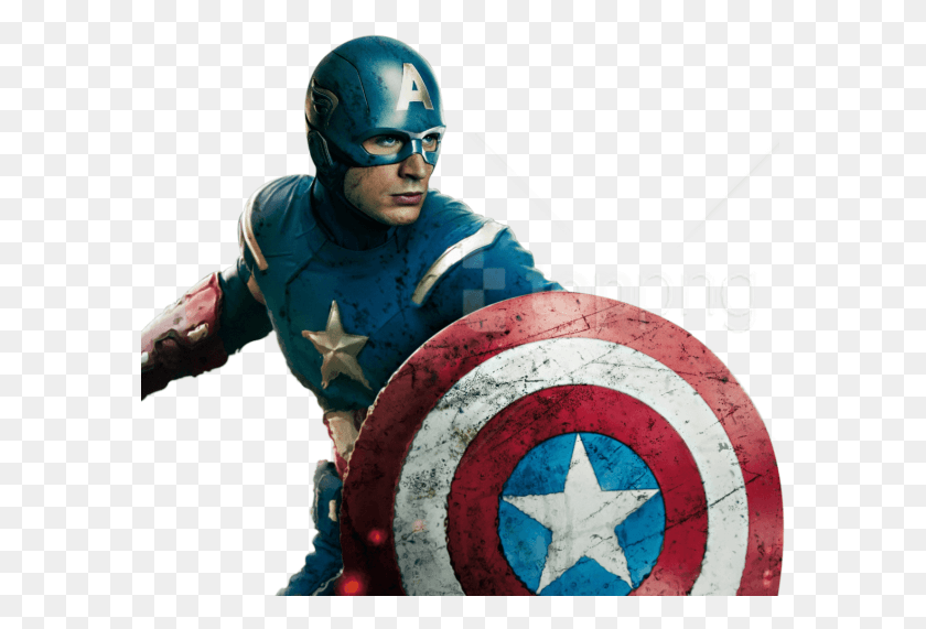 585x511 Free Rogers The Avengers Captain America From The Avengers, Person, Human, Helmet HD PNG Download